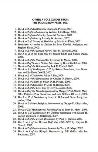 The A to Z of Zionism