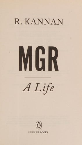 MGR A Life