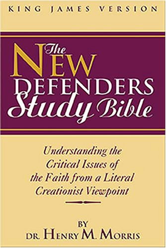 New Defender's Study Bible: King James Version, Burgundy Bonded Leather, Indexed