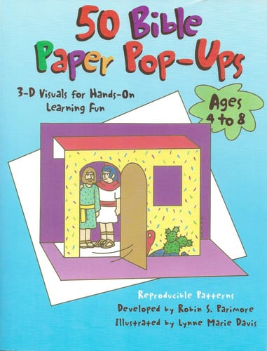 Cover of 50 Bible Paper Pop-Ups (Craft and Pattern Books)