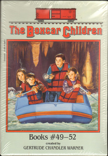 Cover of The Boxcar Children Boxed Set Books #49-52 (The Boxcar Children boxed set, series 49 - 52)