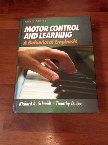 Motor Control and Learning A Behavioral Emphasis