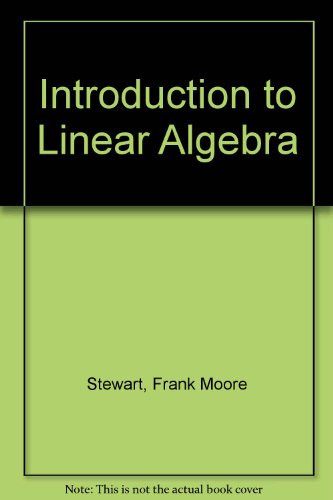 Linear Algebra, an Introduction