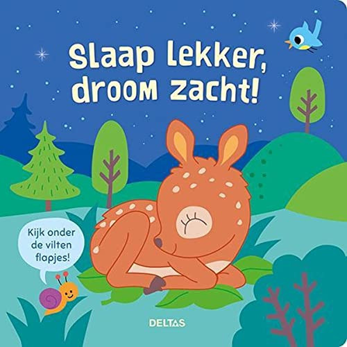 Slaap lekker, droom zacht! kijk onder de vilten flapjes