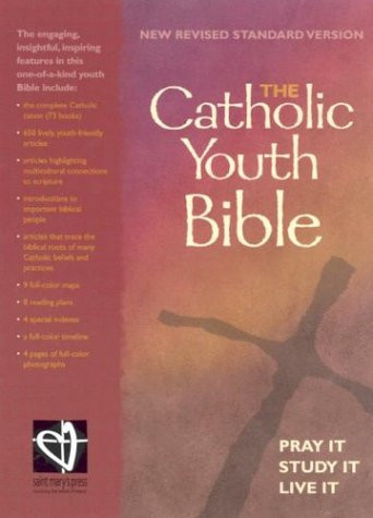 Catholic Youth Bible New Revised Standard Version, Blue, Leather