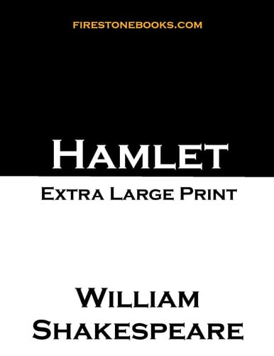 Hamlet Extra Large Print