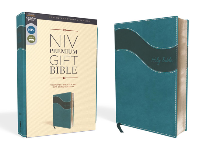 NIV Premium Gift Bible Indexed Red Letter Edition [Blue]