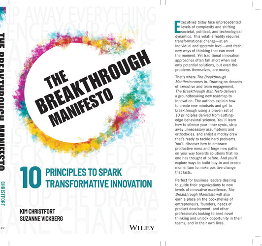 The Breakthrough Manifesto Ten Principles to Spark Transformative Innovation