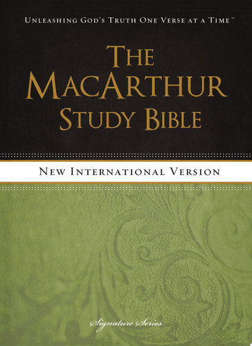 NIV, The MacArthur Study Bible Holy Bible, New International Version