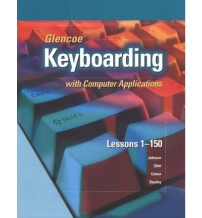 Cover of Glencoe Keyboarding With Computer Applications