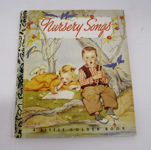 Cover of Nursery Songs (A Little Golden Book)