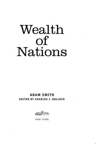 Wealth of Nations