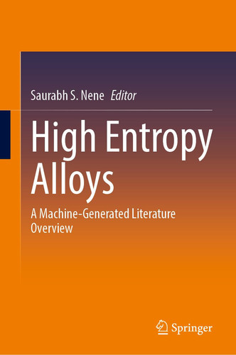 High Entropy Alloys A Machine-Generated Literature Overview