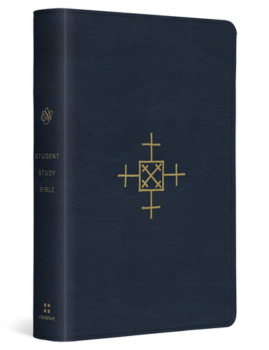 ESV Student Study Bible (TruTone, Navy, Cross of Christ Design)