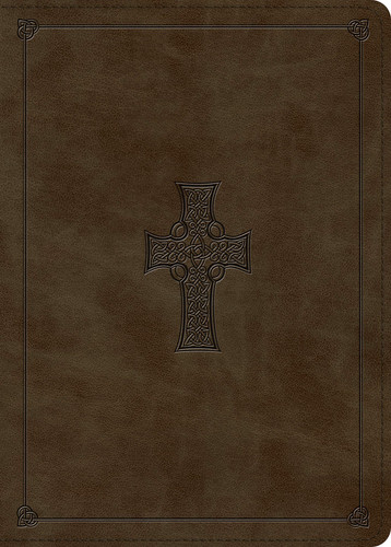 ESV MacArthur Study Bible (TruTone, Olive, Celtic Cross Design)