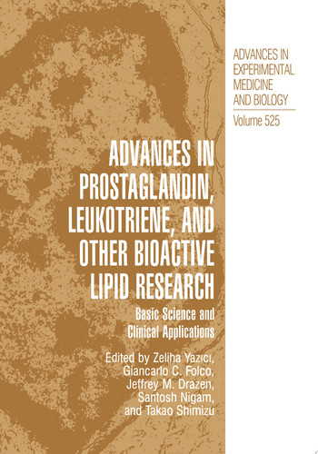 Advances in Prostaglandin, Leukotriene, and other Bioactive Lipid Research Basic Science and Clinical Applications