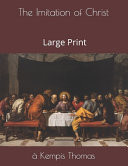 Imitation of Christ: Large Print