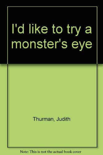 Cover of I'd like to try a monster's eye