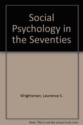 Social psychology in the seventies