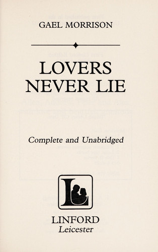 Lovers Never Lie