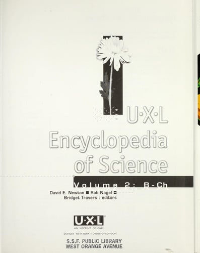 Cover of U·X·L Encyclopedia of Science: R-S