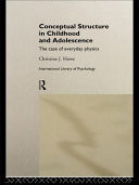 Cover of Conceptual Structure in Childhood and Adolescence