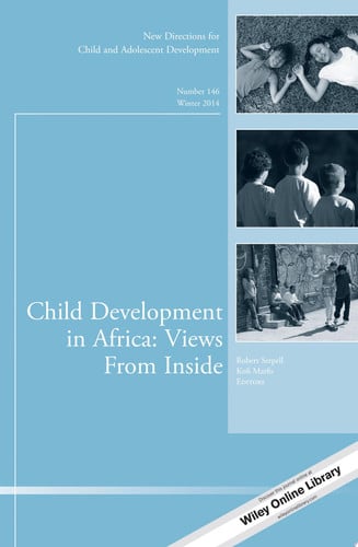 Cover of Child Development in Africa : Views from Inside