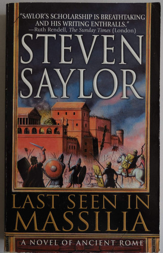 Cover of Last Seen in Massilia (Roma Sub Rosa, #8)