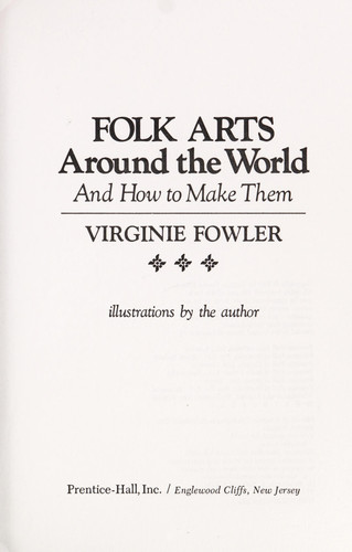 Cover of Folk Arts Around the World