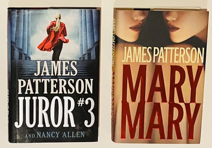 2 James Patterson Books! 1) Juror #3 2) Mary Mary