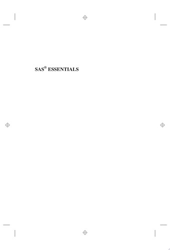 SAS Essentials Mastering SAS for Data Analytics