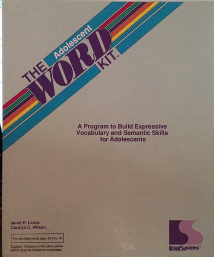 Cover of The Word Test--Adolescent - Complete Kit