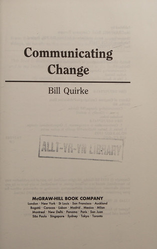 Communicating Change (Quality in Action)