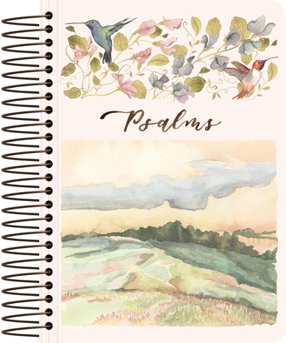 ESV Scripture Journal, Spiral-Bound Edition Psalms (Artwork by Ruth Chou Simons) (Paperback)