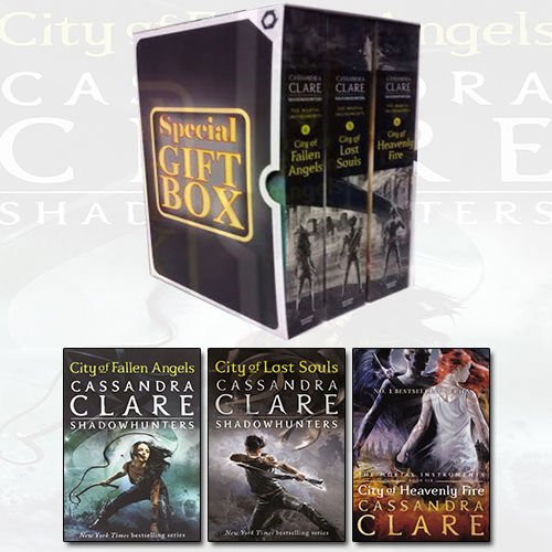Mortal Instruments Series Cassandra Clare Collection 3 Books Bundle Gift Wrapped Slipcase Specially For You