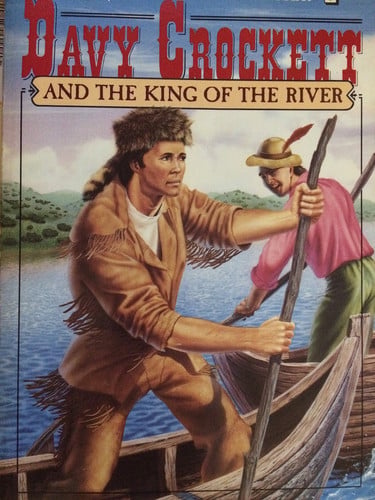 Cover of Davy Crockett and the king of the river