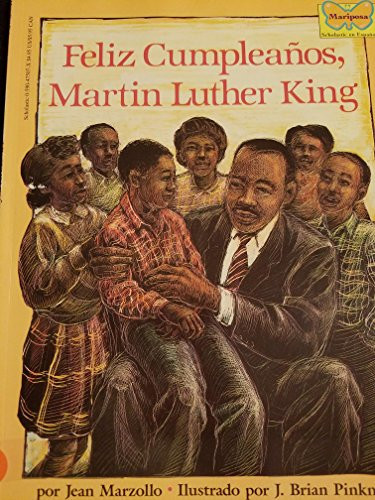 Cover of Feliz Cumpleanos, Martin Luther King