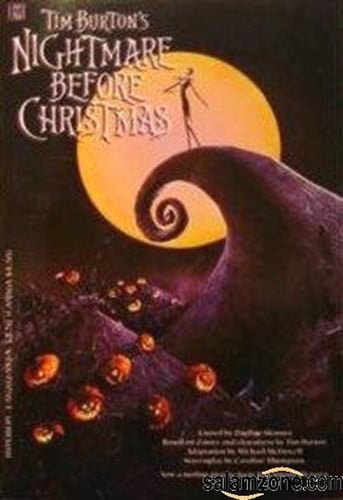 Cover of Tim Burton's nightmare before Christmas