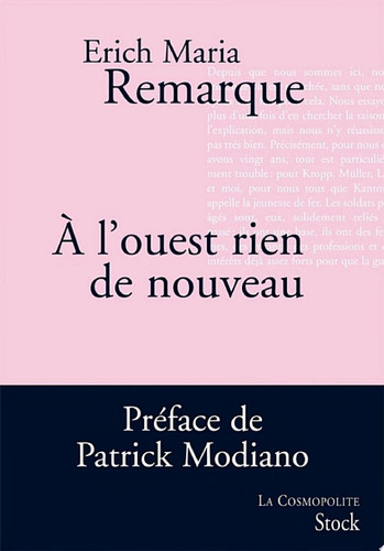 A l'ouest rien de nouveau