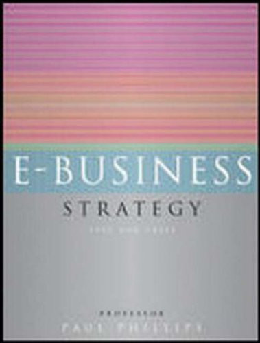 E-business Strategy Text and Cases