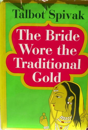 Cover of The bride wore the traditional gold.