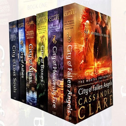 Mortal Instruments Series Collection 6 Books Set By Cassandra Clare (City of Bones, City of Ashes, City Glass, City of Lost Soul, City of Fallen Angels, City of Heavenly Fire)