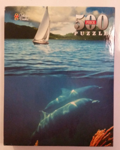 Cover of Dolphins \500 Pc Pzl (Boxed Puzzle)