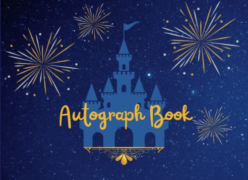 Autograph Book: Autograph & Photo Book. Collect Characters/Superheroes/Celebrities Signatures From Theme Park Adventures All Over The World. Keep all ... Double Page Fun For Kids, Girls & Boys 2022