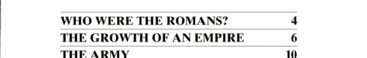 Cover of The Romans