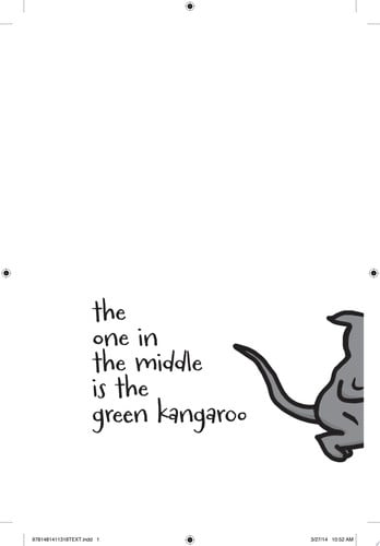 The One in the Middle Is the Green Kangaroo