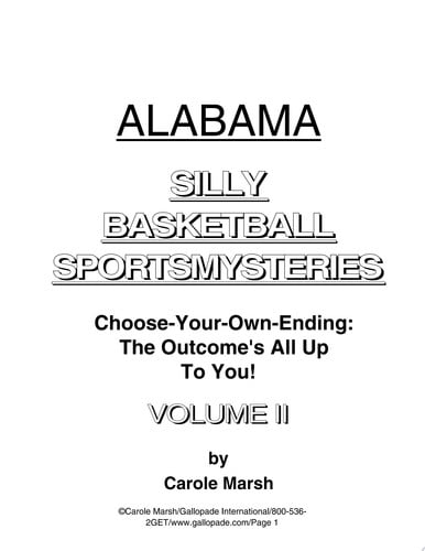 Cover of Alabama Silly Basketball Sports Mysteries (Alabama Bks. ; Vol II)
