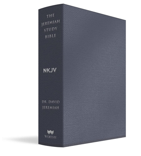 The Jeremiah Study Bible, NKJV: Majestic Black Leatherluxe® What It Says. What It Means. What It Means For You.
