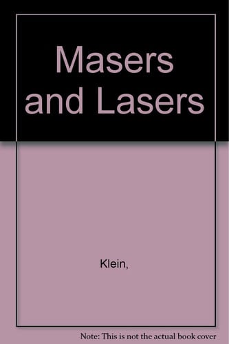 Cover of Masers and Lasers