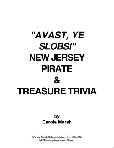Cover of Avast, Ye Slobs!